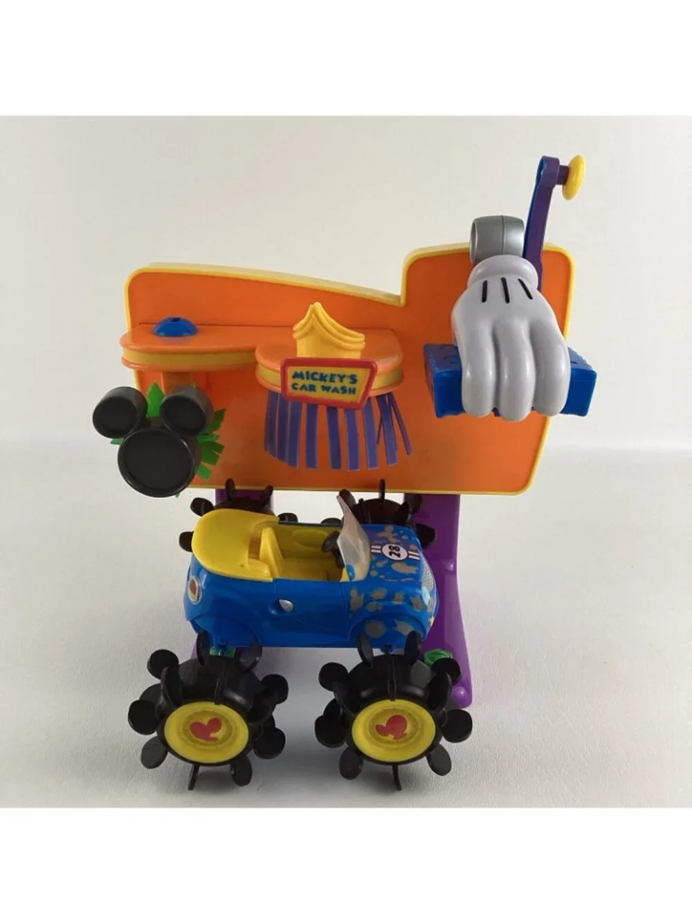 Disney Store Mickey Mouse Clubhouse Car Wash Color Change Water Playset Vehicle